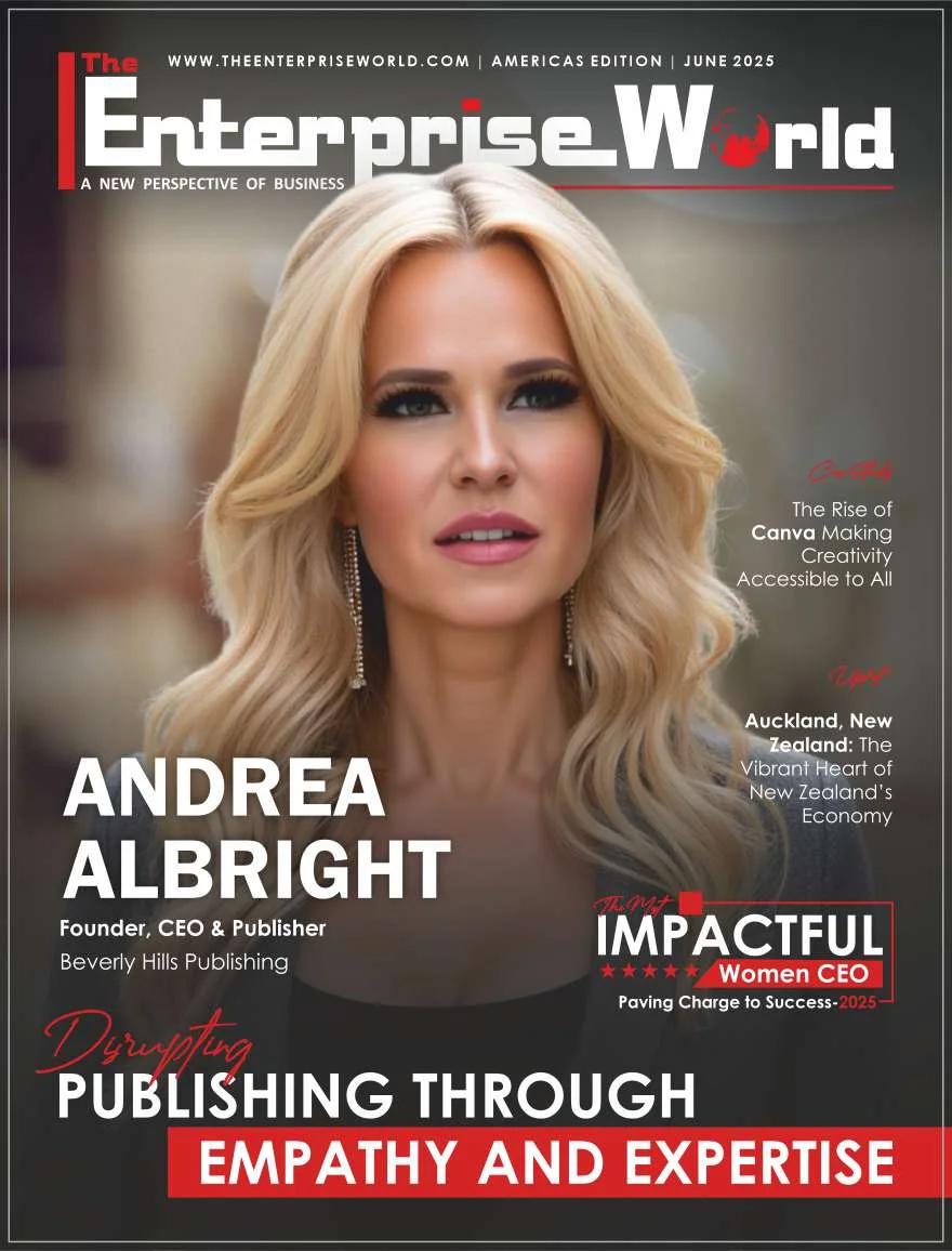 Beverly Hills Publishing™ Founder Andréa Albright Named a Most Impactful Women CEO by The Enterprise World