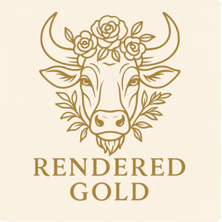 Small Batch Company, Rendered Gold, Sources from Local Farmers to Make Natural Skincare Products Using Grass Fed Tallow