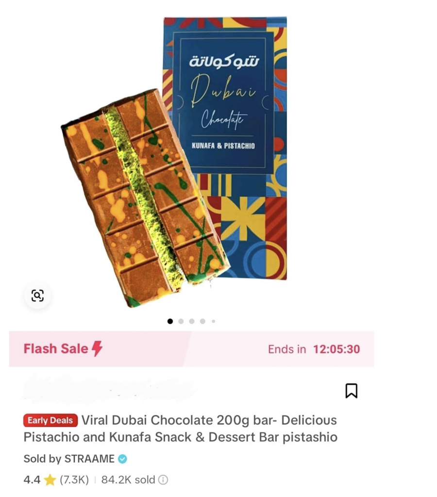 Le Damas Sweets Sells 100,000 Dubai Chocolate Bars on UK TikTok Shop, Powered by Bold Packaging and Viral Buzz