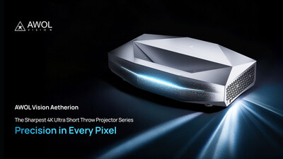 AWOL Vision Unveils Aetherion Series: The World’s Sharpest 4K Triple Laser Ultra Short Throw Projector Delivering Industry-Leading Speed, Scale & Sharpness