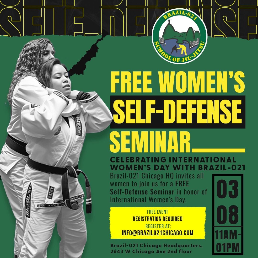 Brazil-021 Chicago Hosts Free Chicago Women’s Jiu Jitsu Self-Defense Seminar for International Women’s Day