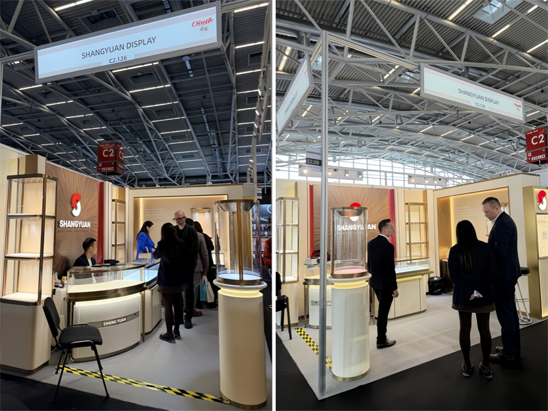 Shangyuan Display Redefines Jewelry Showcase Manufacturing with Landmark Success at INHORGENTA 2026