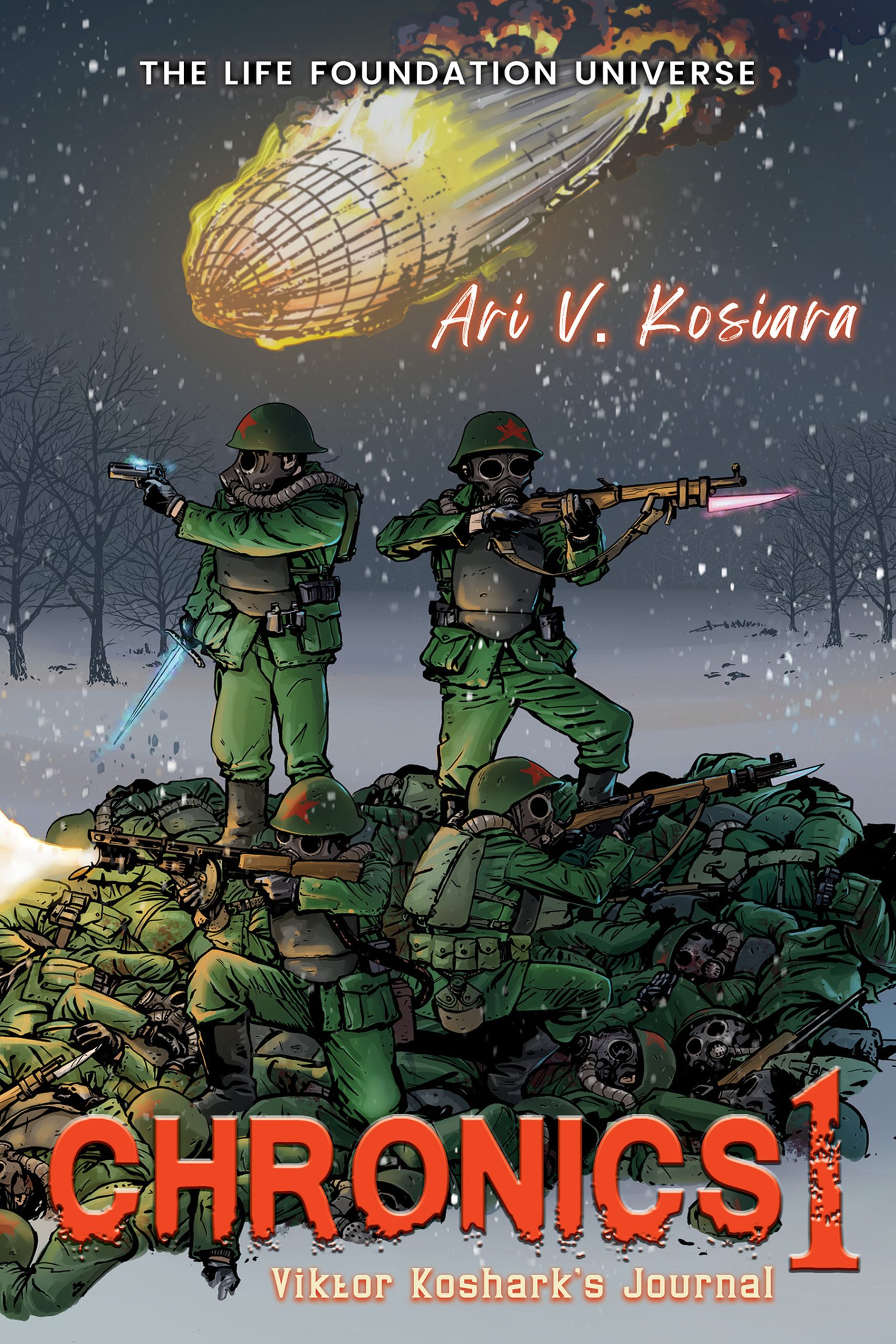 Ari V Kosiara Introduces Epic Science Fiction Saga with Chronics 1 Viktor Kosharks Journal