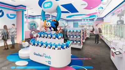Japanese Arcade Experience “Gacha & Catch” Santa Monica Reopens on March 14 With Exclusive New Items, Including SONIC & FRIENDS