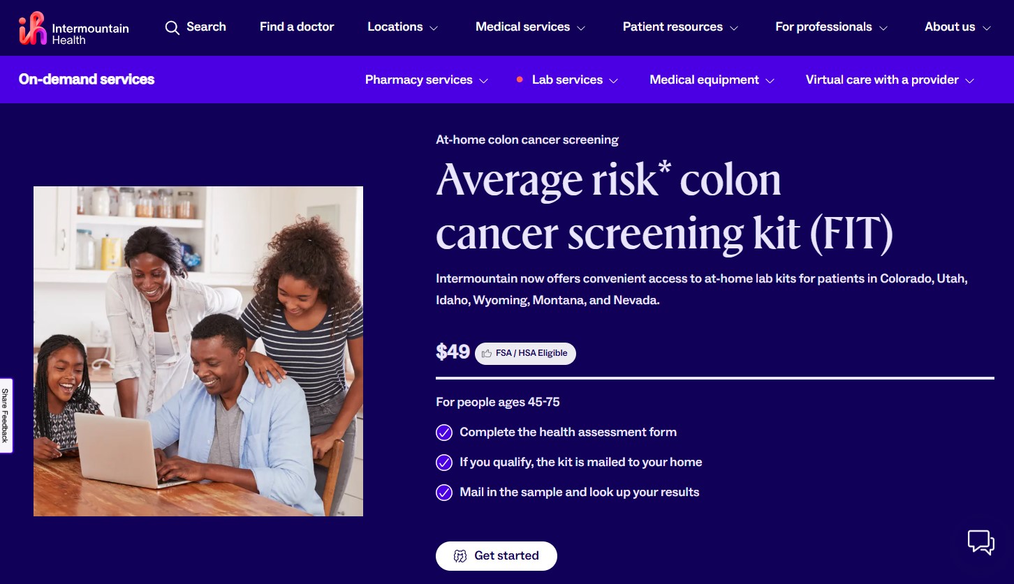 Colon Cancer Prevention and Awareness Month with Intermountain Health